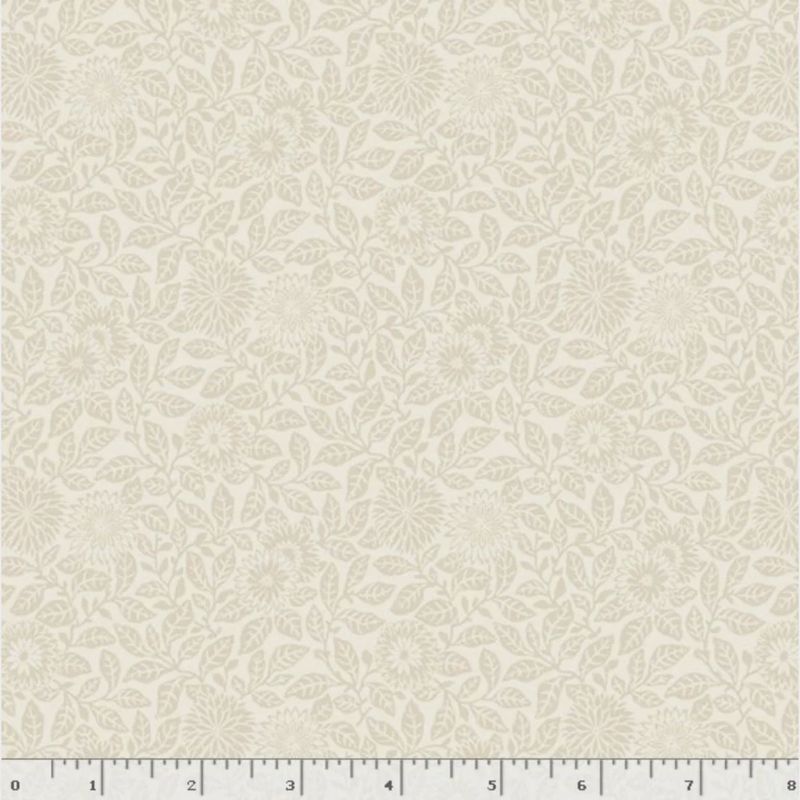 Wild Flowers-Cream Flower Field