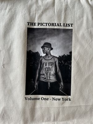 THE PICTORIAL LIST NY Special Edition Tote