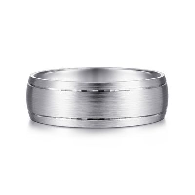 14KW 7mm Satin Finish Mens Band