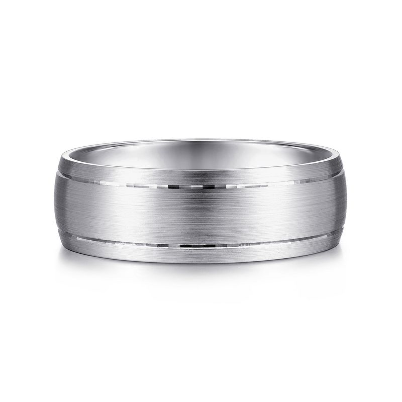 14KW 7mm Satin Finish Mens Band