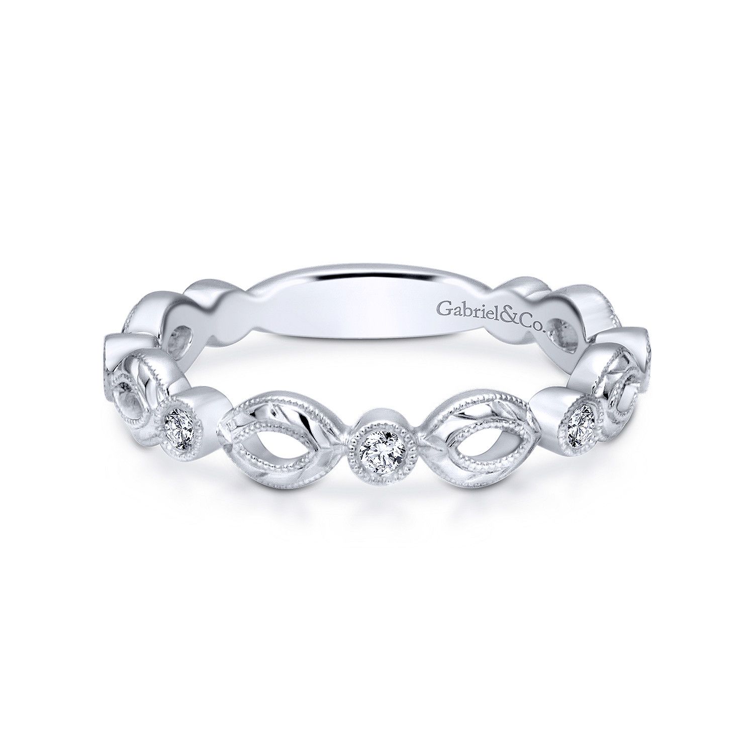 14KW .15cttw Diamond Fashion Stackable