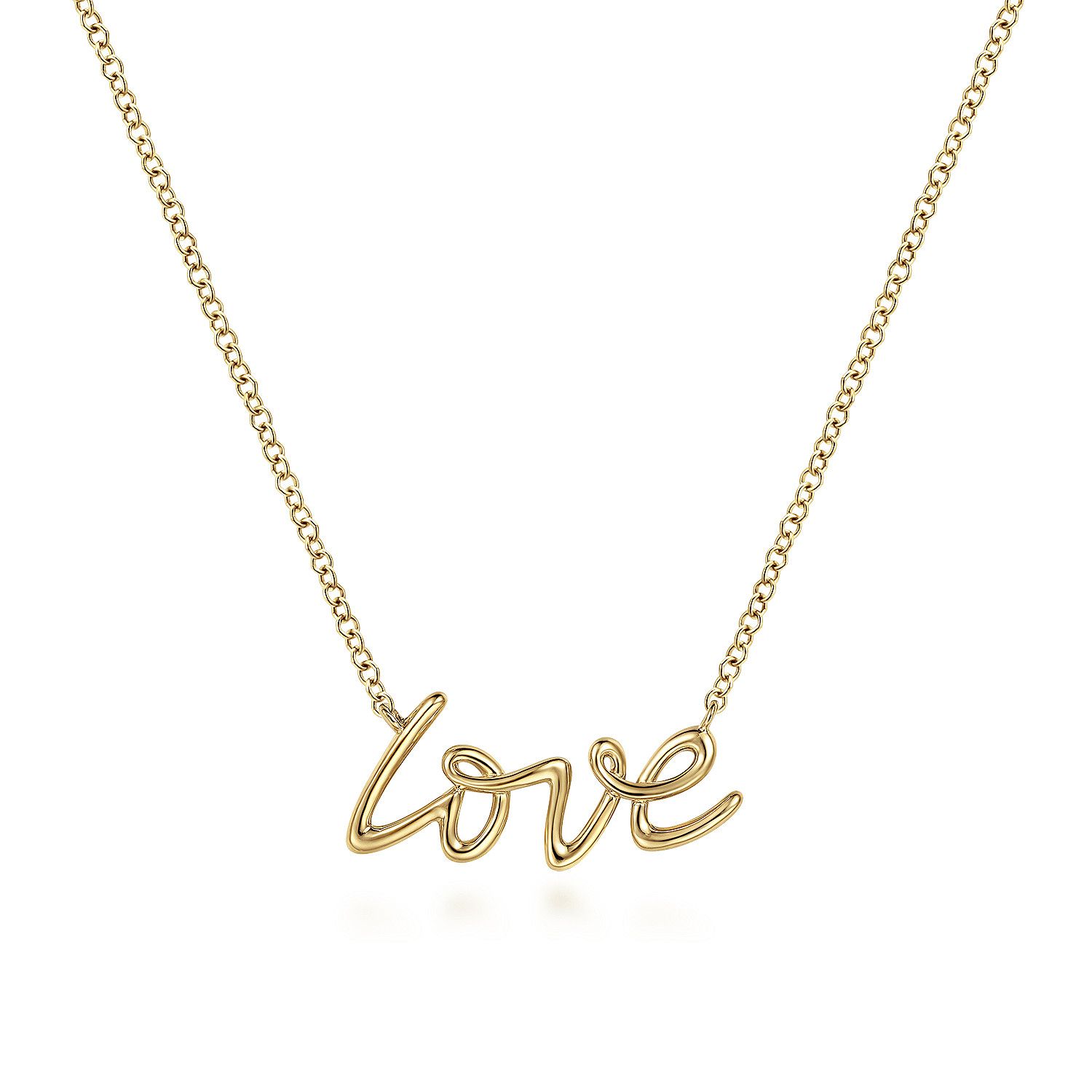 14KY LOVE Necklace