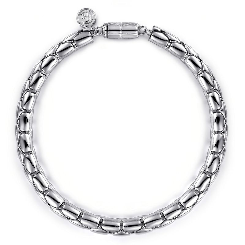 SS Tubular Chain Bracelet
