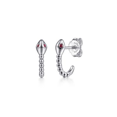 Snake Ruby Bujukan Stud Earrings
