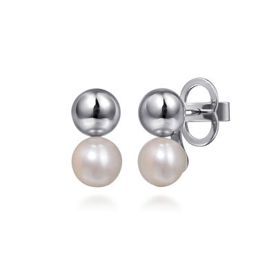 Pearl Stud Earrings