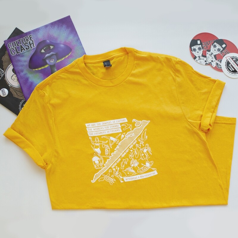 Yellow Unisex &quot;New Perspective&quot; T-Shirt