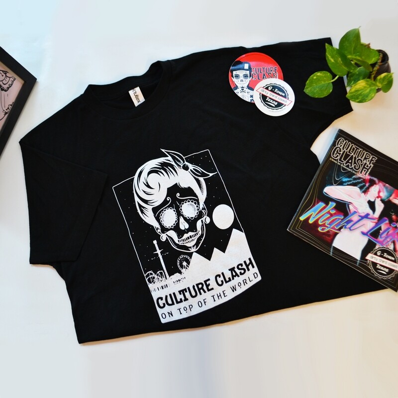 Culture Clash Black &quot;On Top Of the World&quot; Short Sleeve T-Shirt