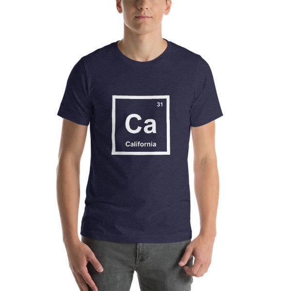 California Element Unisex T-Shirt (Heather)