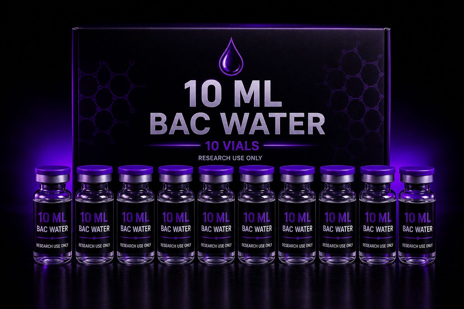 10ml Bac Water Kit