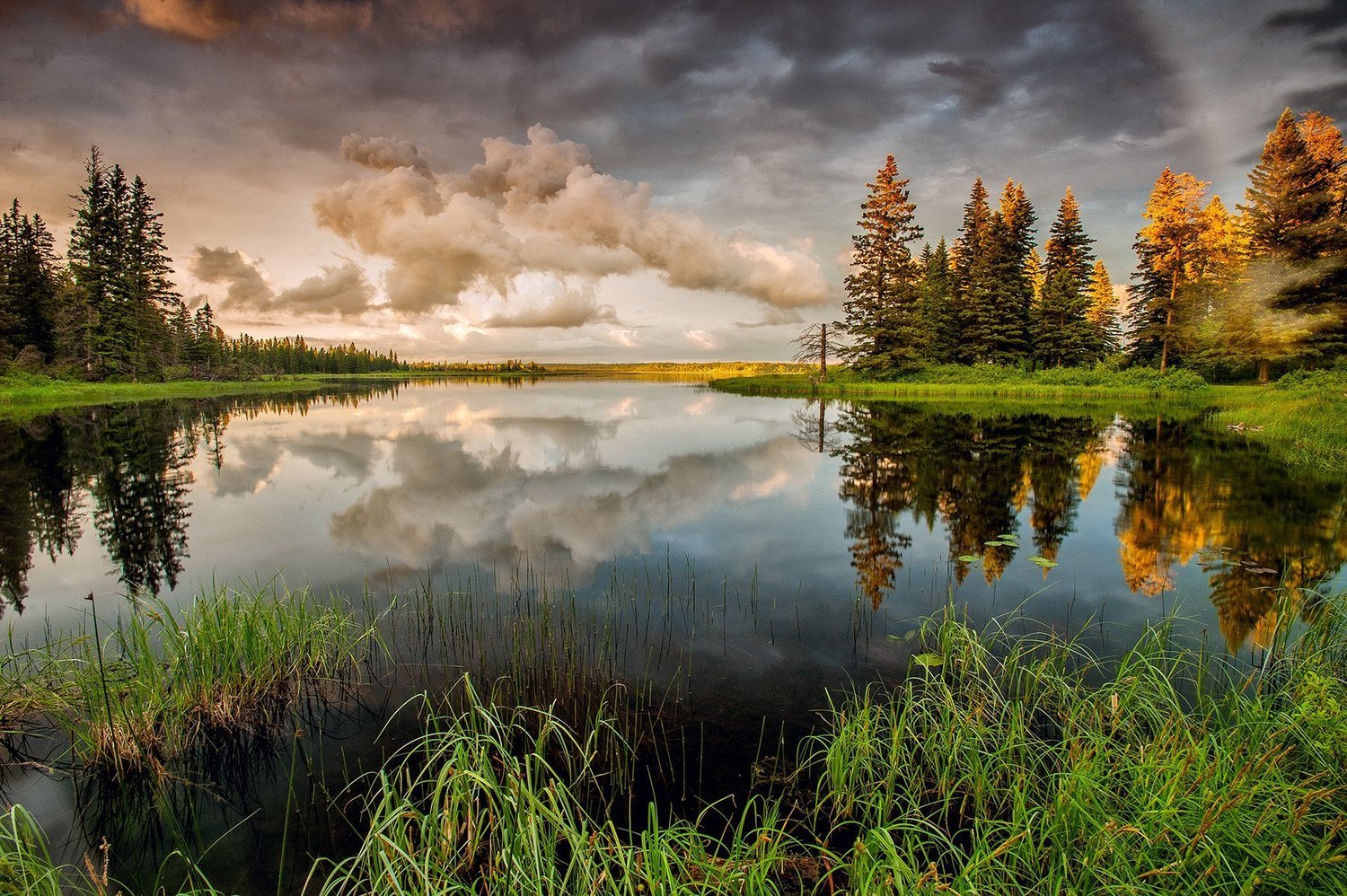 Whirlpool Lake Sunset