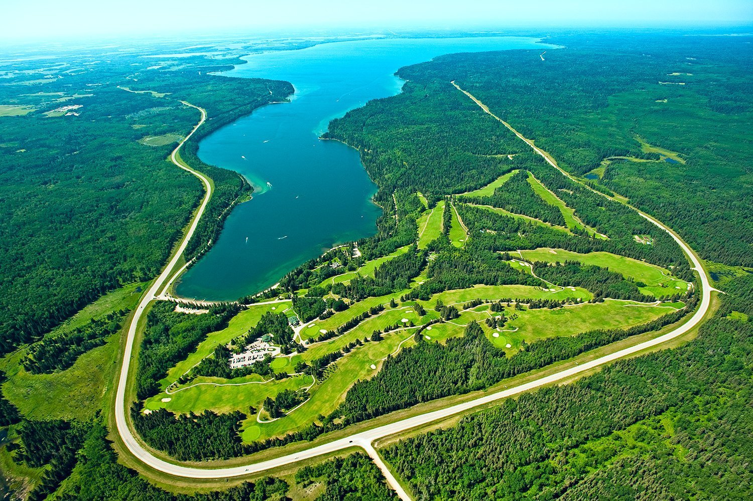 Clear Lake Golf Course Aerial