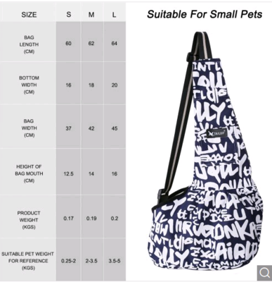 Dog/Cat Carrier Slings