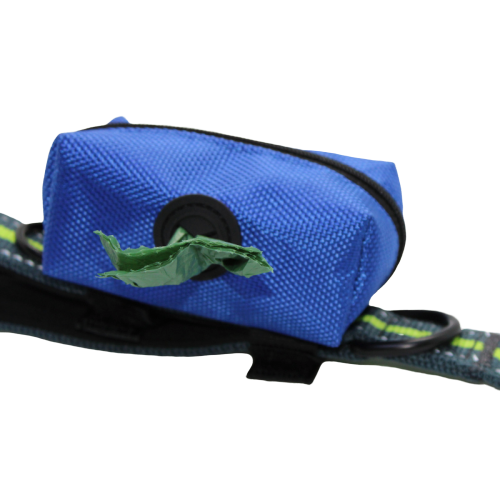 Carry Pouch for Mini Dog Poo Bags, Colour: Blue