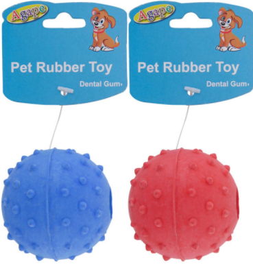 Agape Rubber Ball with Bell