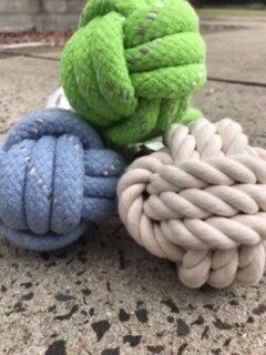 Knotted Dog Rope Ball