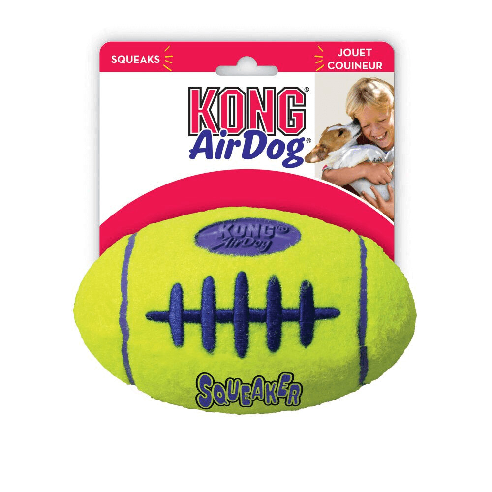 Kong Air dog Squeaker Football