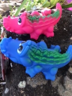 Dudley&#39;s Squeaky Crocodile  Dog Toy
