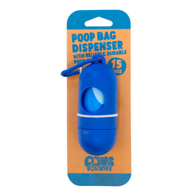 PAWS FOR LIFE Poop Bags And Dispenser