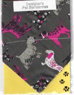 Colourful Shaggy Dog Bandanna