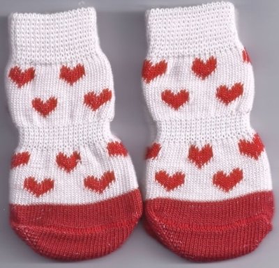 Non-Slip Love Dog Socks