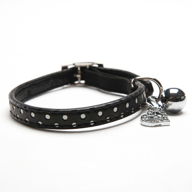 Cat Collars PVC, Colour: Black