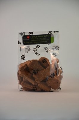 Carob Peanut Butter Dog Treats