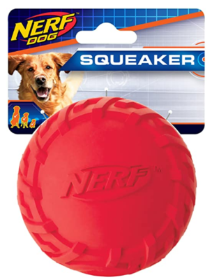Nerf Dog Tire Squeak Ball