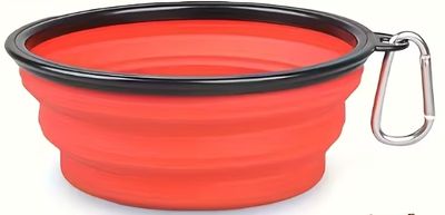 Collapsible Silicon Dog Bowl large