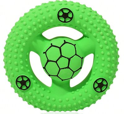 Squeaky Latex Ring Toy