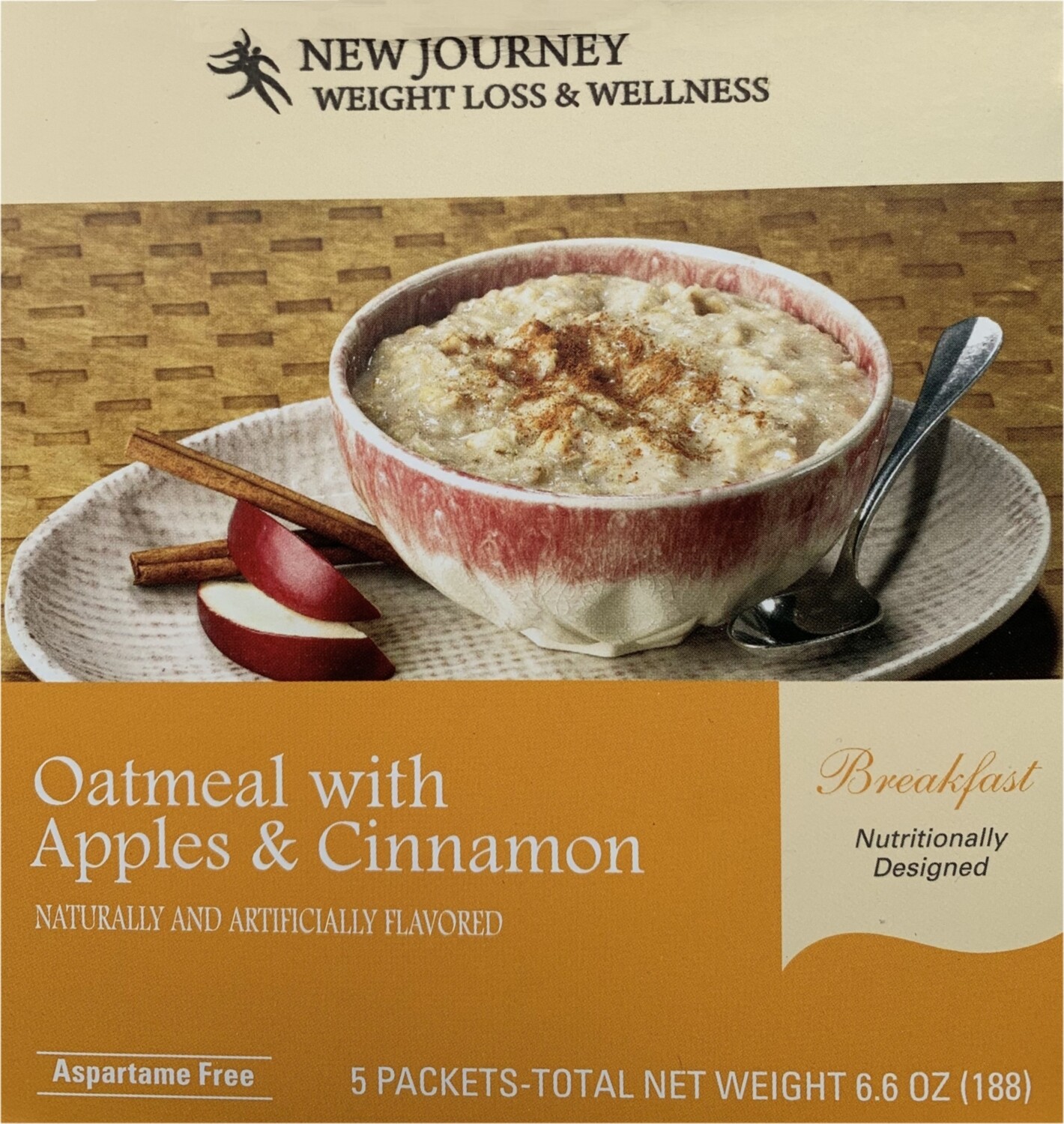 Oatmeal with Apples & Cinnamon