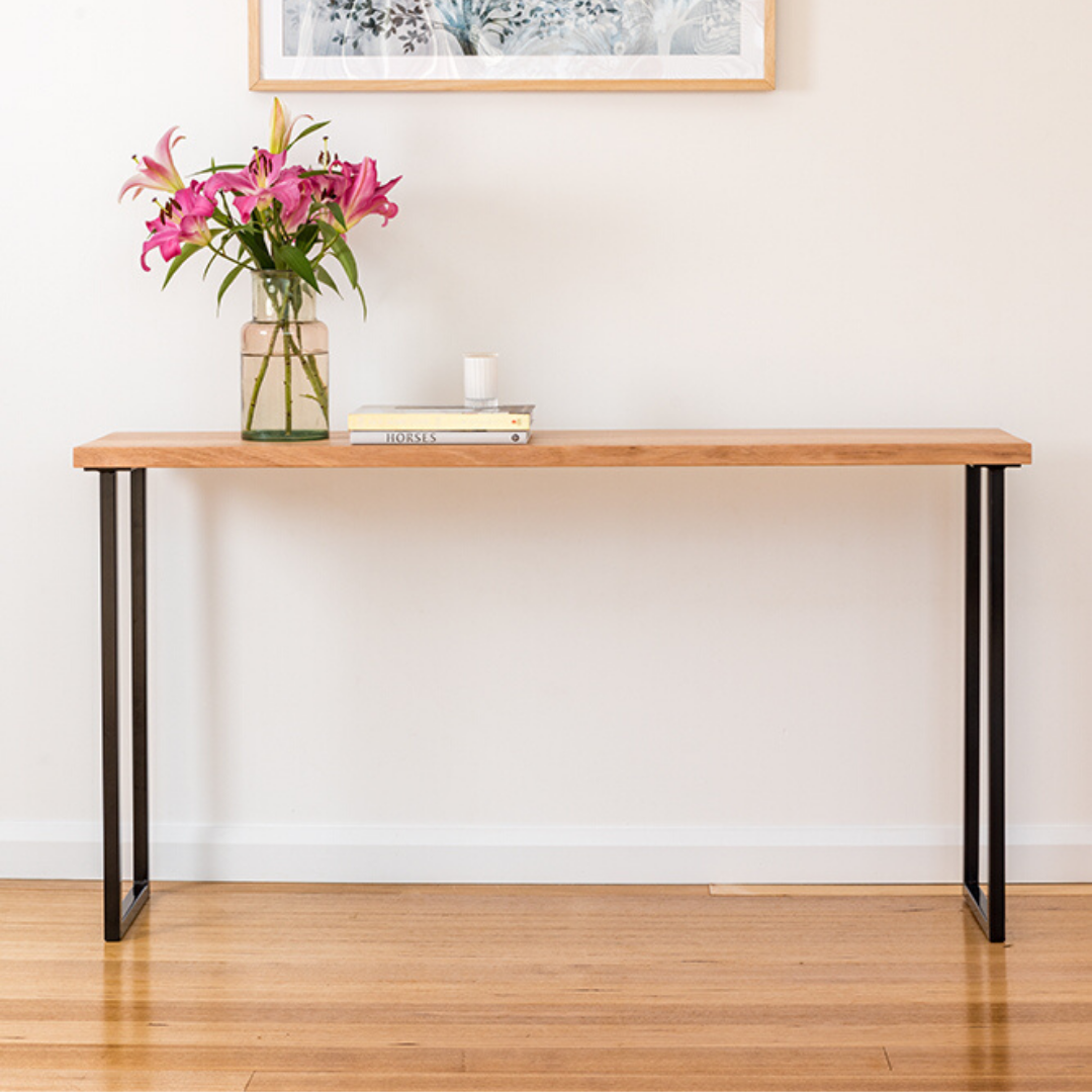 Belle Console | Tasmanian Oak | Black Base