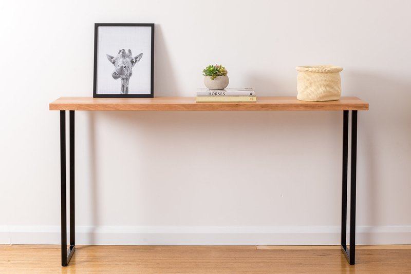 Belle Console | Tasmanian Oak | Black Base