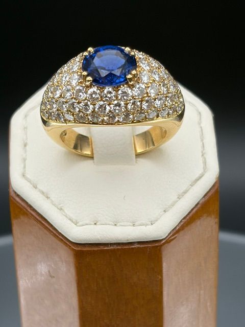 Bague saphir