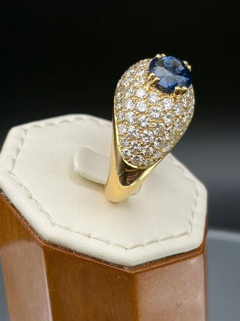 Bague saphir