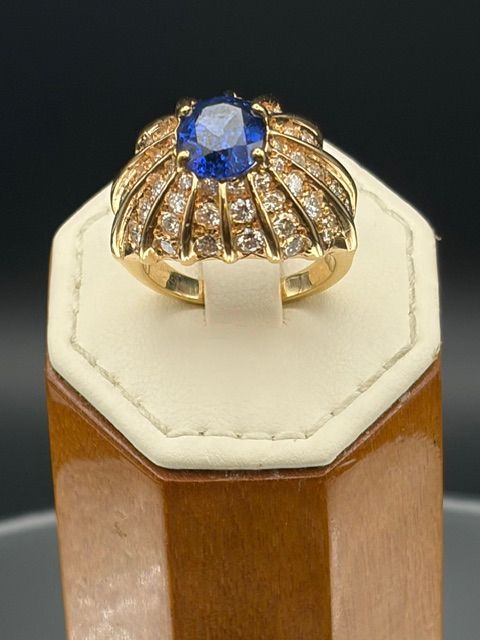 Bague saphir