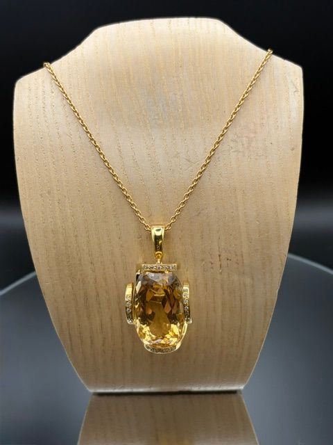 Pendentif Citrine