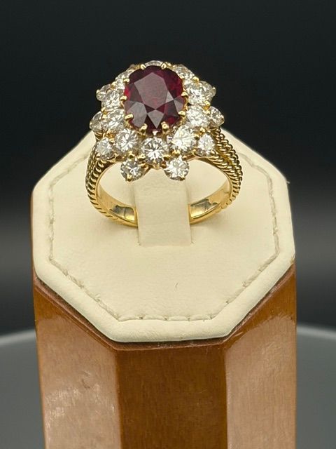 Bague rubis  