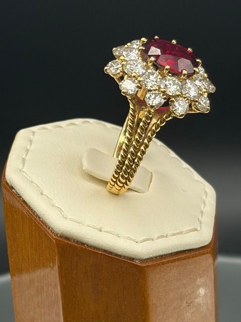 Bague rubis  