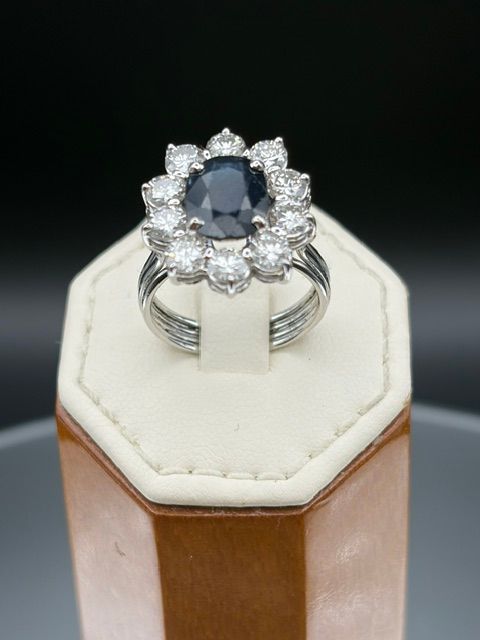 Bague saphir