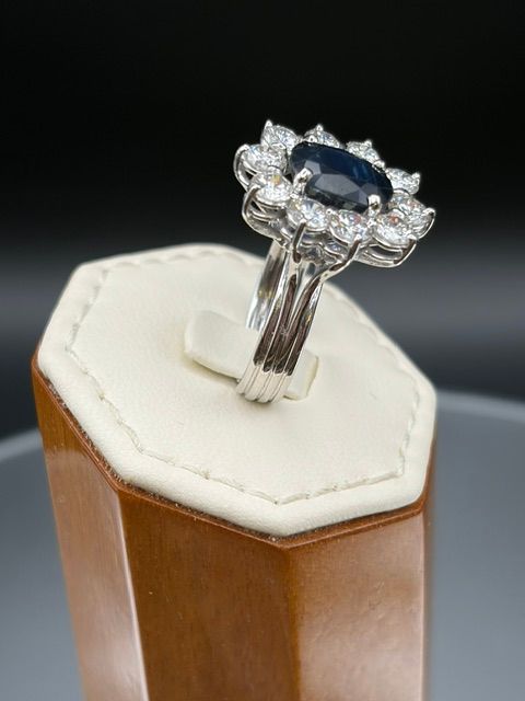Bague saphir
