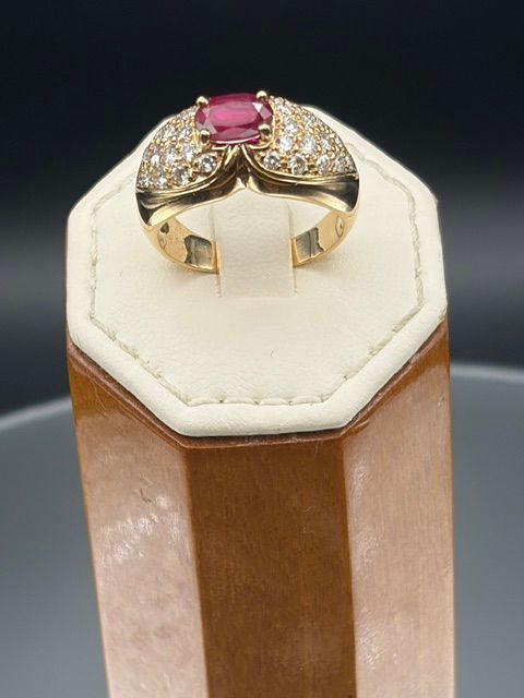 Bague rubis