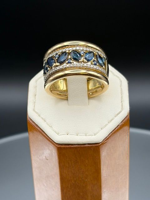 Bague saphir