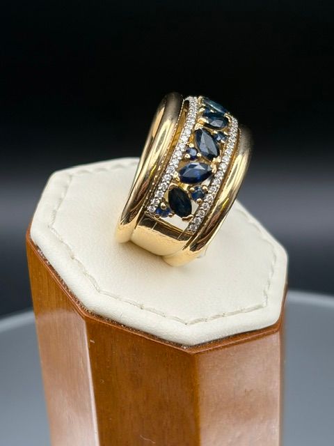 Bague saphir