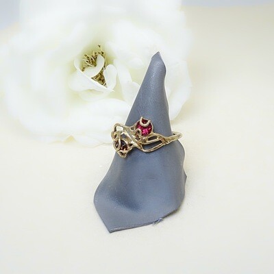 Silver ring - Swarovski stones Silver ring - Swarovski stones