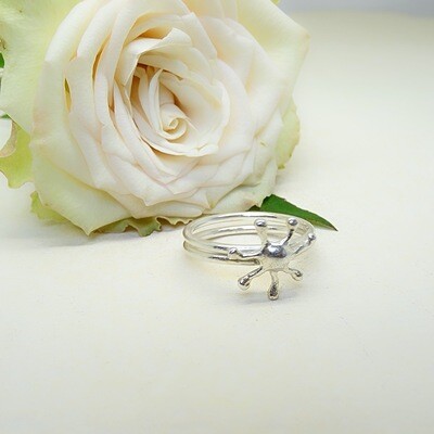 Silver ring - Sun