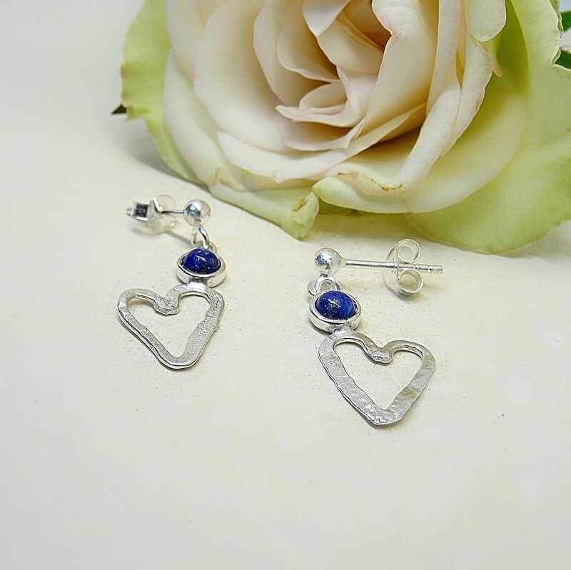 Silver earrings - Lapis Lazuli stones Silver earrings - Lapis Lazuli stones