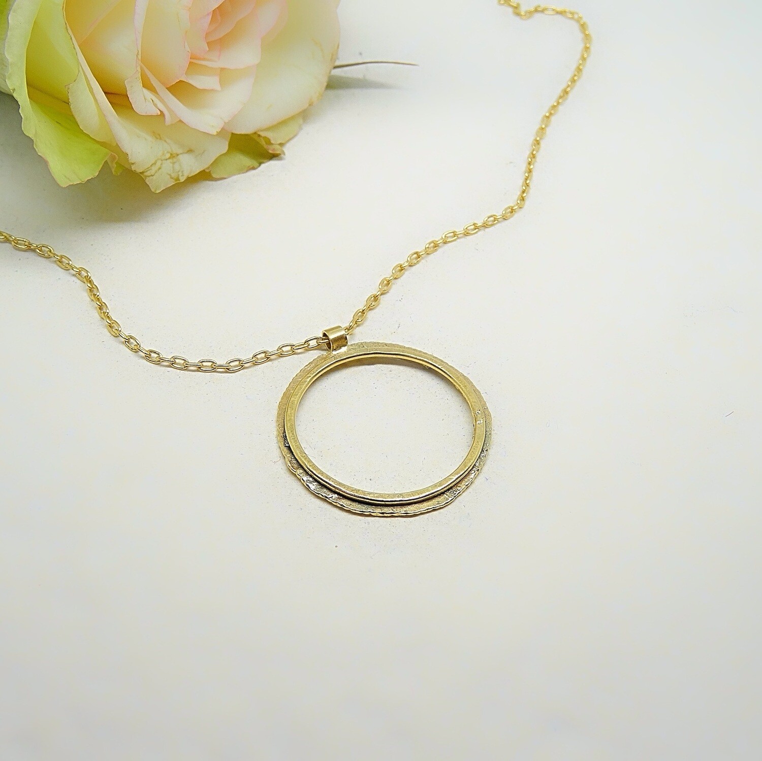 Gold plated silver pendant Gold plated silver pendant