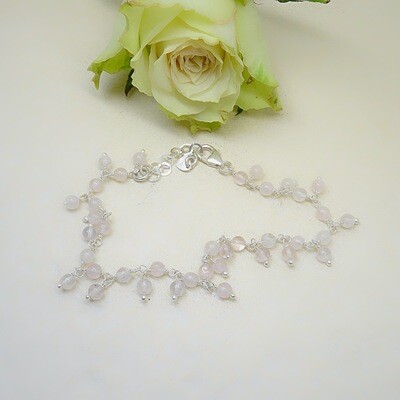Zilver bracelet - Freshwater pearls Zilver bracelet - Freshwater pearls