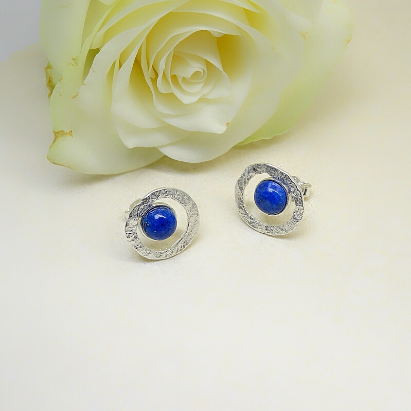 Silver earrings - Lapis Lazuli