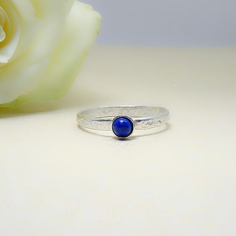 Silver ring - Lapis Lazuli